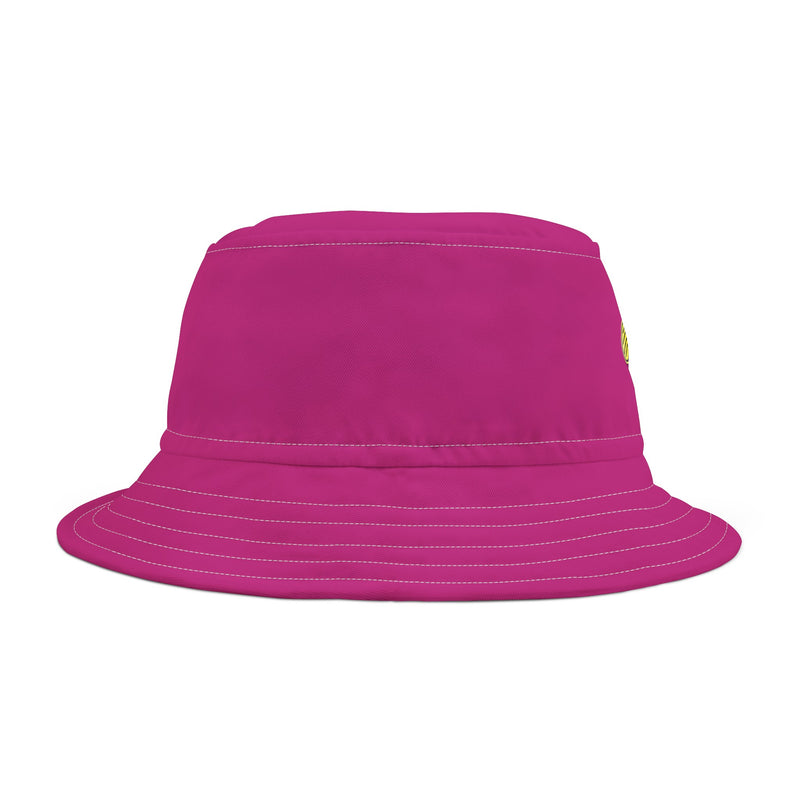 Bucket Hat (AOP) - JBH Bee (Pink)