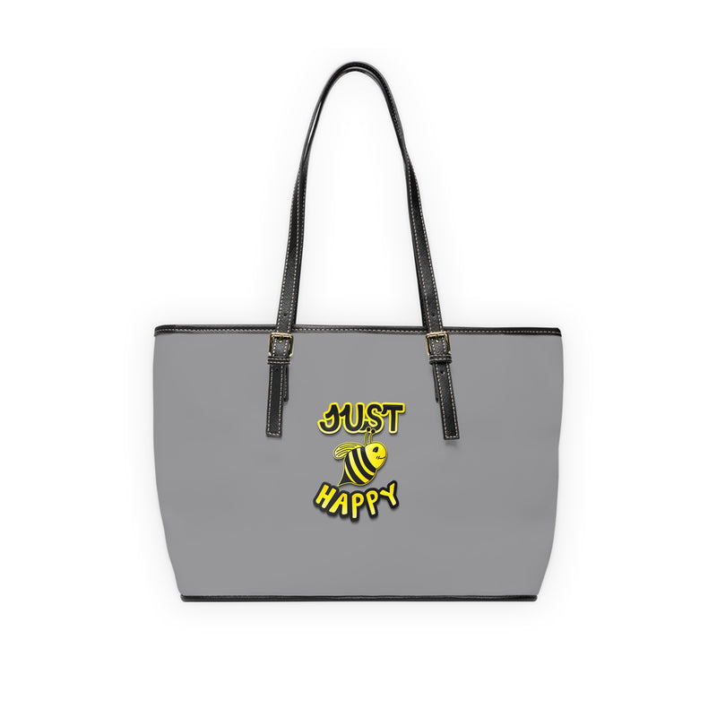 PU Leather Shoulder Bag - JBH Original (Grey)