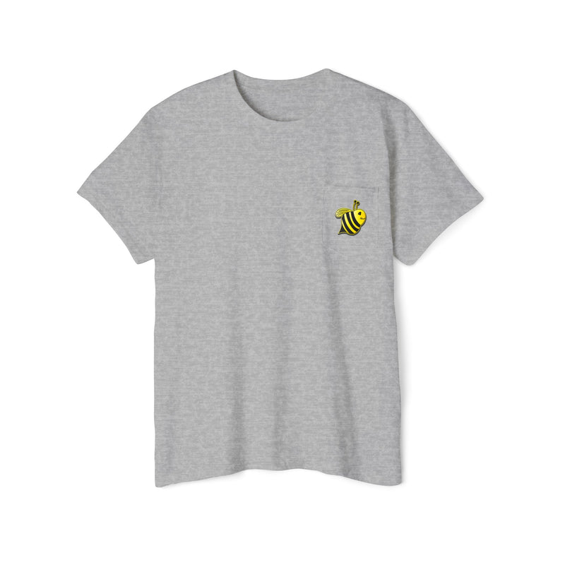 Unisex Heavy Cotton Pocket Tee - JBH Bee