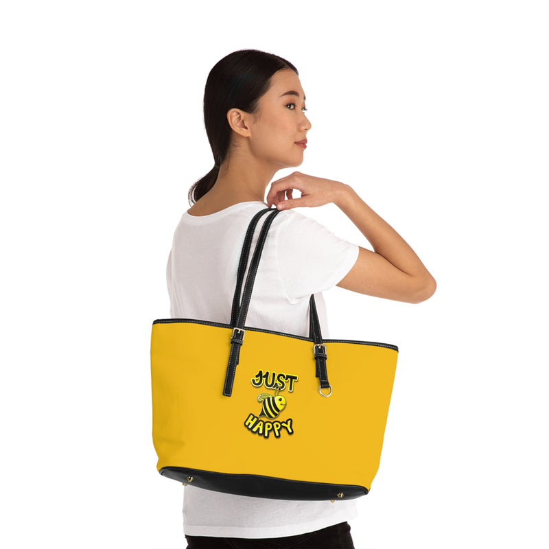 PU Leather Shoulder Bag - JBH Original (Yellow)