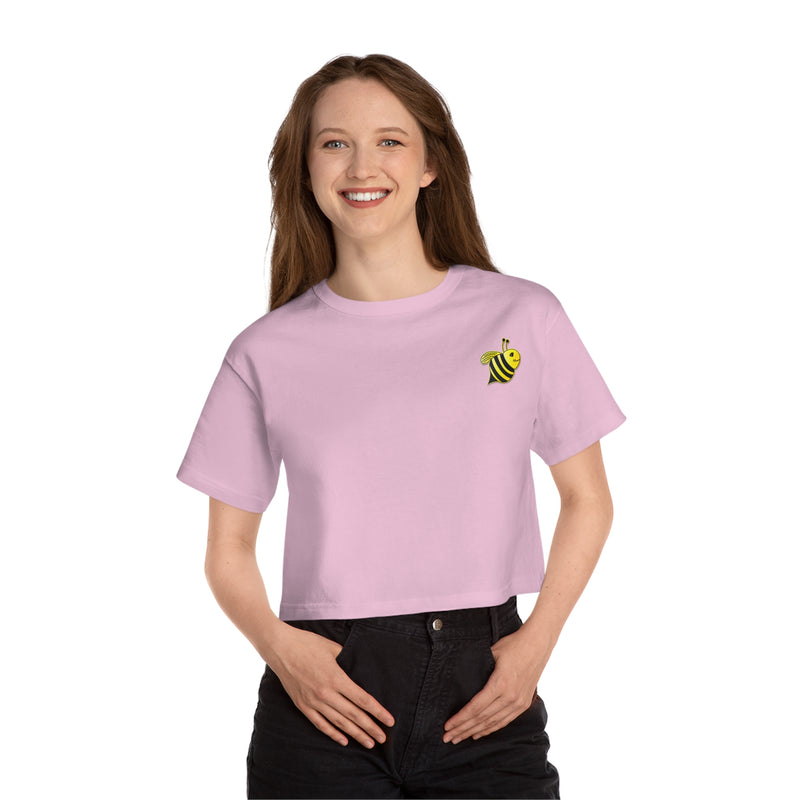 Champion Women's Heritage Cropped T-Shirt - JBH Bee