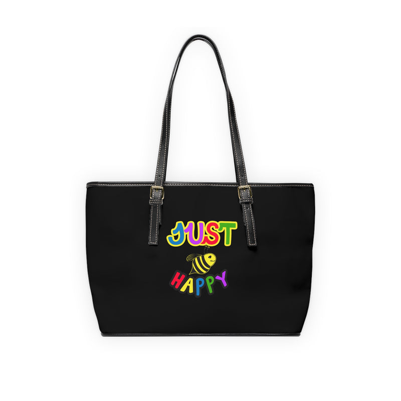 PU Leather Shoulder Bag - JBH Multi-Color Original (Black)