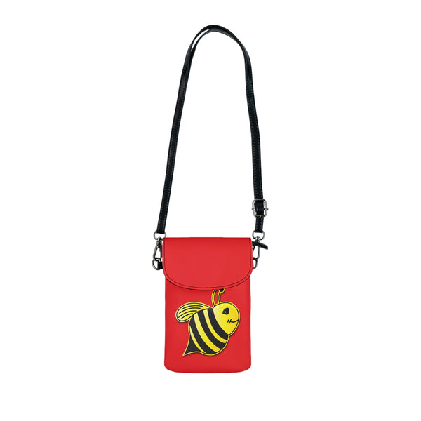 Small Cell Phone Wallet - JBH Bee (Red)