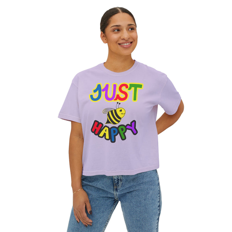 Women's Boxy Tee - JBH Multi-Color Original