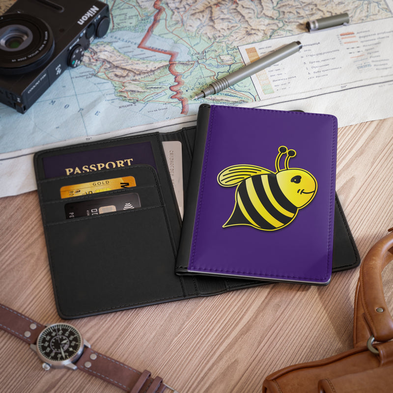 Passport Cover - JBH Bee (Purple)