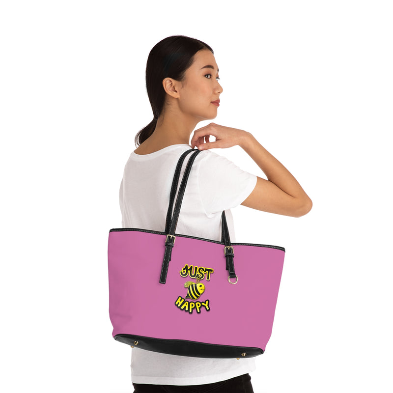 PU Leather Shoulder Bag - JBH Original (Light Pink)
