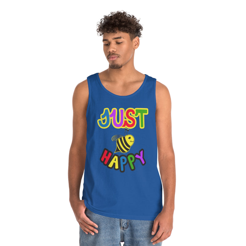 Unisex Heavy Cotton Tank Top - JBH Multi-Color Original