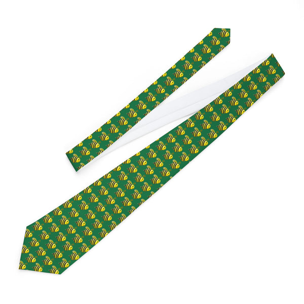 Necktie - JBH Bee (Dark Green)