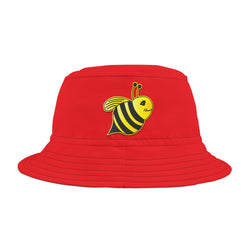 Bucket Hat (AOP) - JBH Bee (Red)