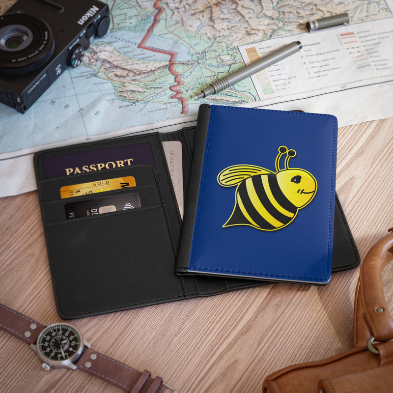 Passport Cover - JBH Bee (Dark Blue)
