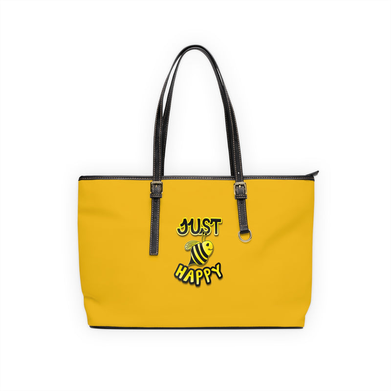 PU Leather Shoulder Bag - JBH Original (Yellow)