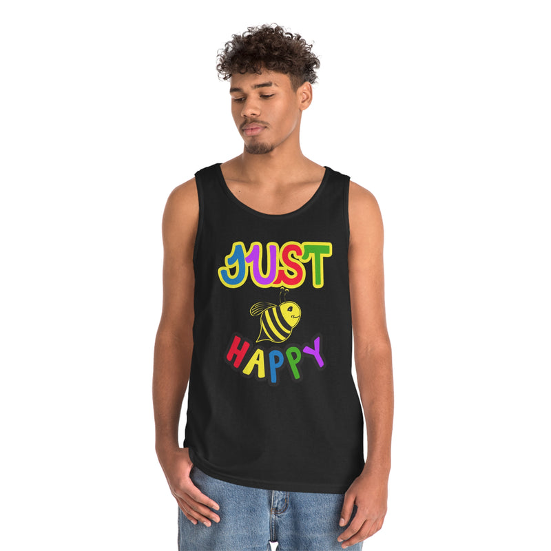 Unisex Heavy Cotton Tank Top - JBH Multi-Color Original