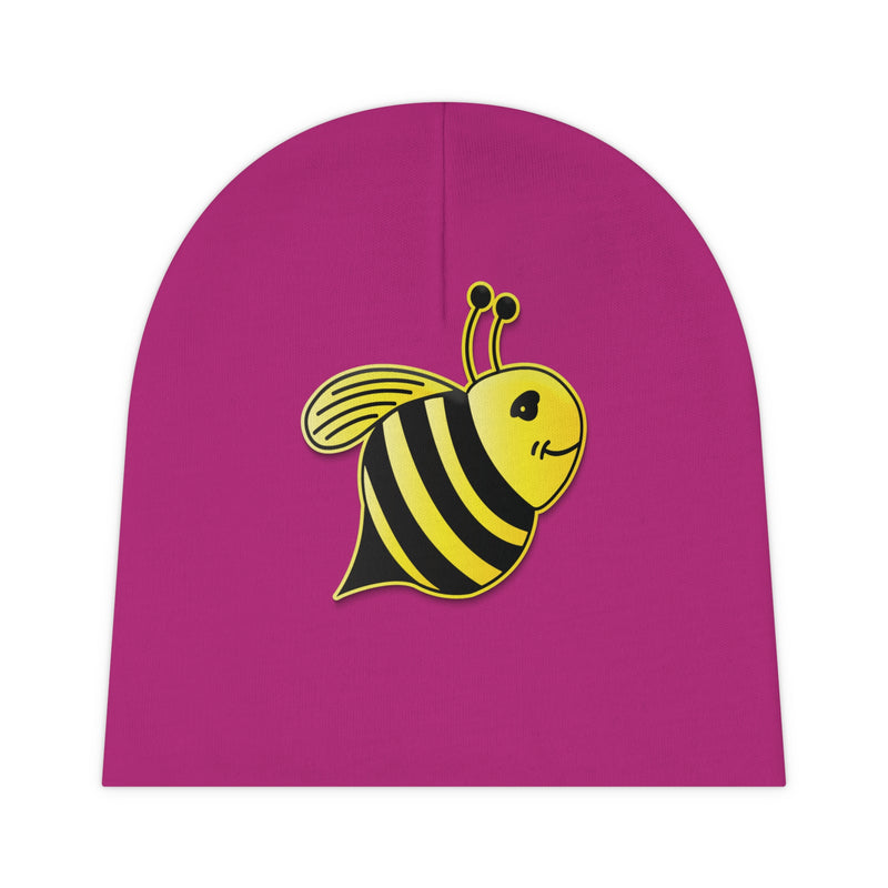 Baby Beanie (AOP) - JBH Bee (Pink)