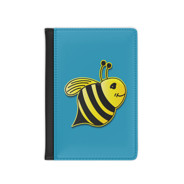 Passport Cover - JBH Bee (Turquoise)