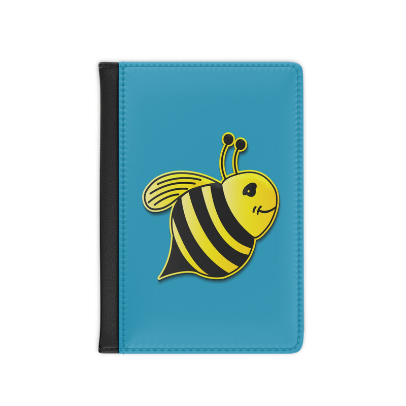 Passport Cover - JBH Bee (Turquoise)