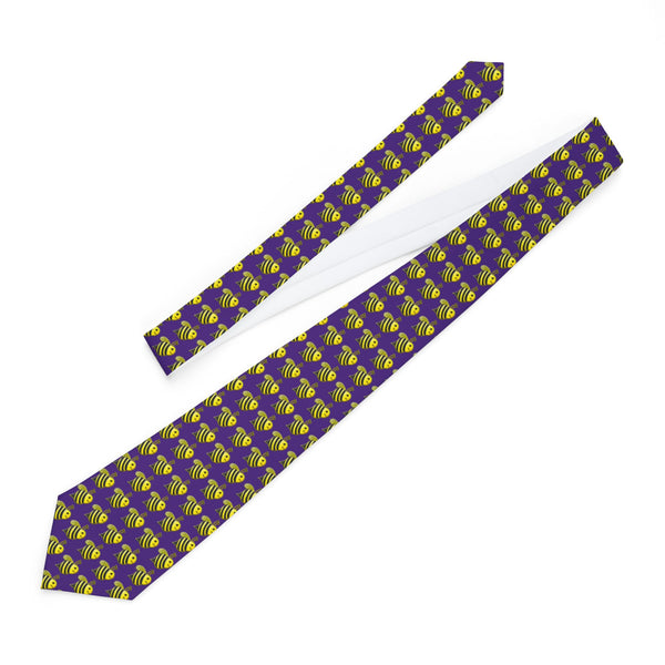 Necktie - JBH Bee (Purple)