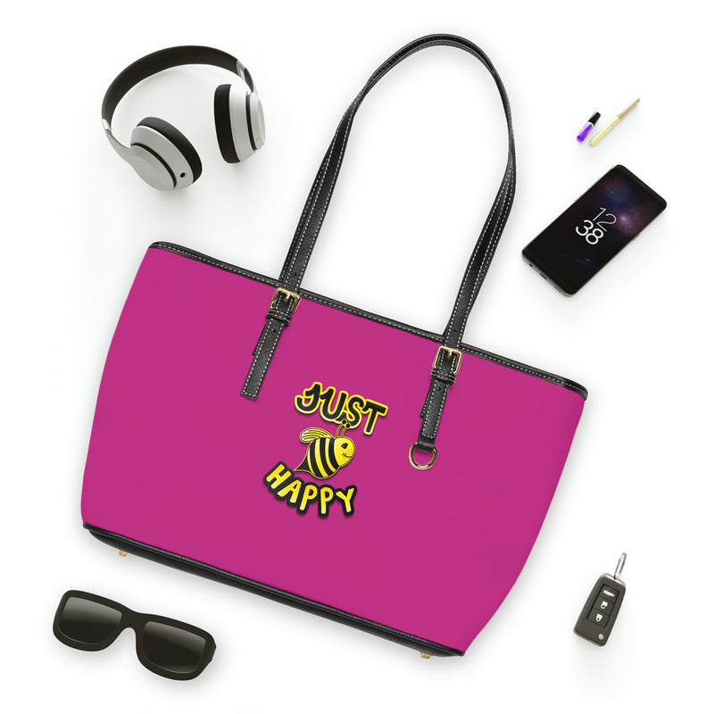 PU Leather Shoulder Bag - JBH Original (Pink)