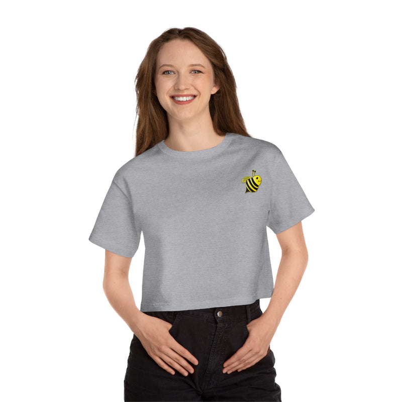 Champion Women's Heritage Cropped T-Shirt - JBH Bee