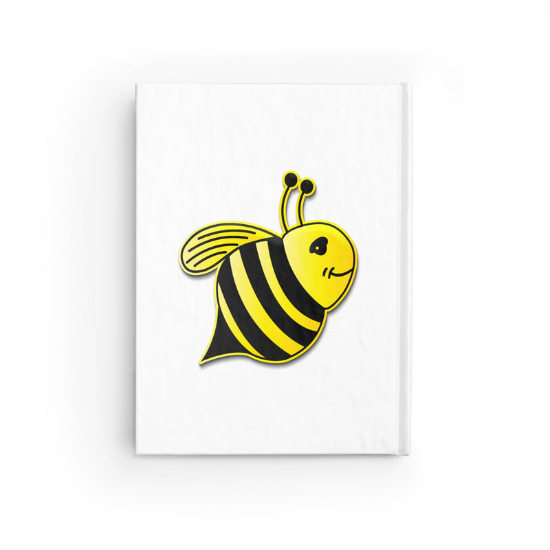 Journal - Blank - Bee (White)