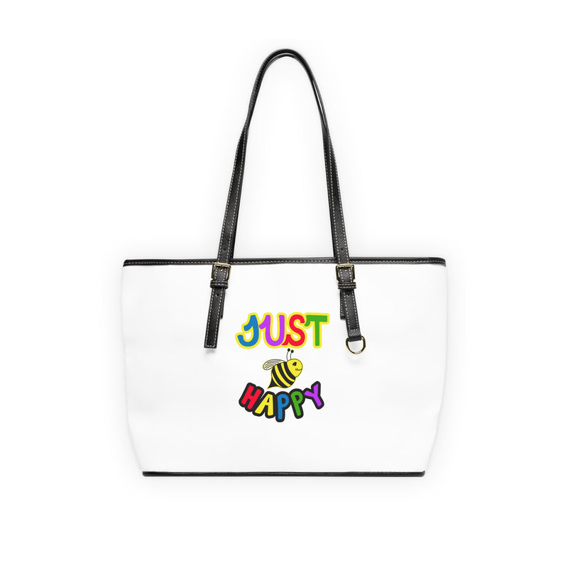 PU Leather Shoulder Bag - JBH Multi-Color Original (White)