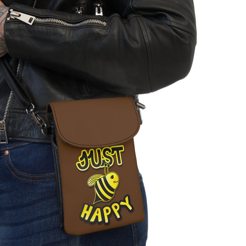Small Cell Phone Wallet - JBH Original (Brown)