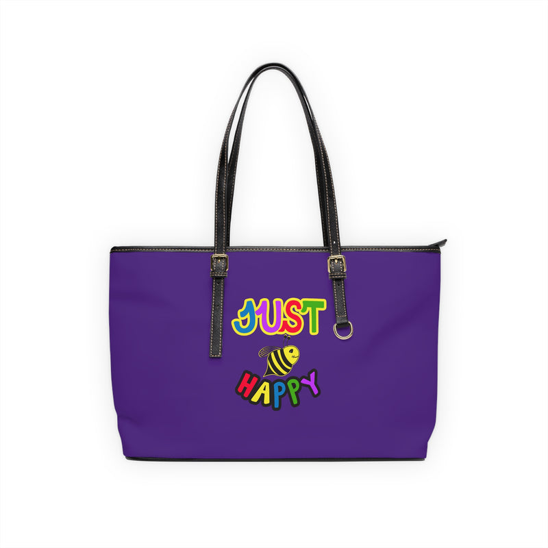 PU Leather Shoulder Bag - JBH Multi-Color Original (Purple)