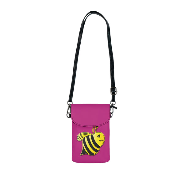Small Cell Phone Wallet - JBH Bee (Pink)