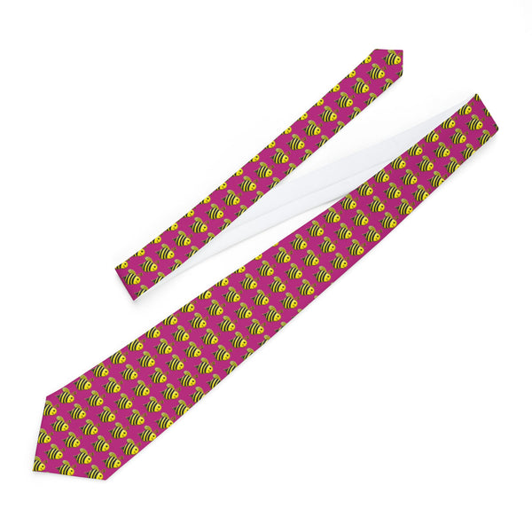 Necktie - JBH Bee (Pink)