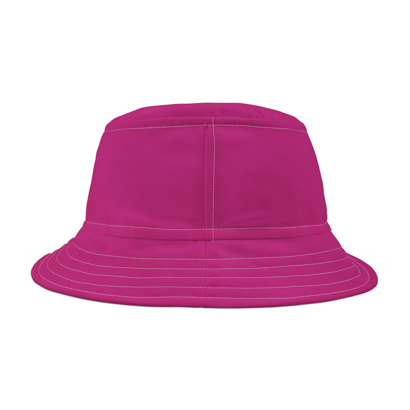 Bucket Hat (AOP) - JBH Bee (Pink)