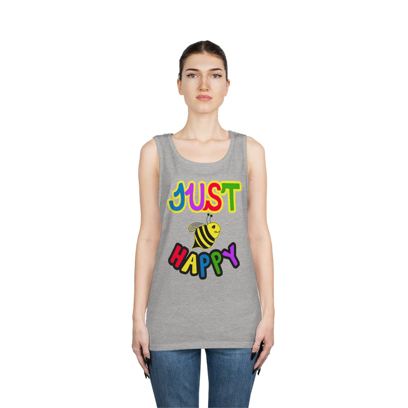 Unisex Heavy Cotton Tank Top - JBH Multi-Color Original