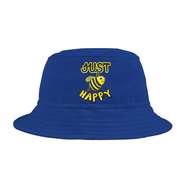 Bucket Hat (AOP) - JBH Original (Dark Blue)