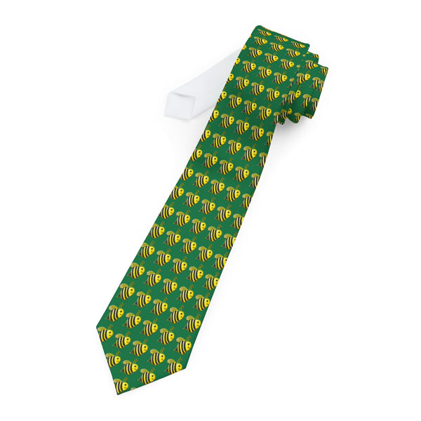 Necktie - JBH Bee (Dark Green)
