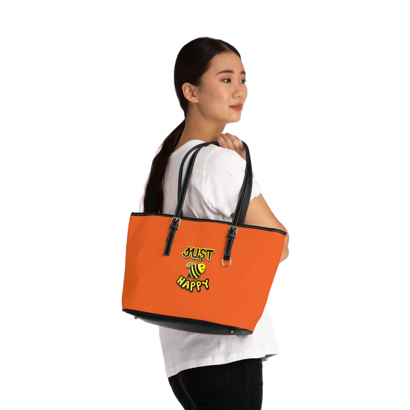 PU Leather Shoulder Bag - JBH Original (Orange)