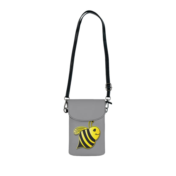 Small Cell Phone Wallet - JBH Bee (Grey)