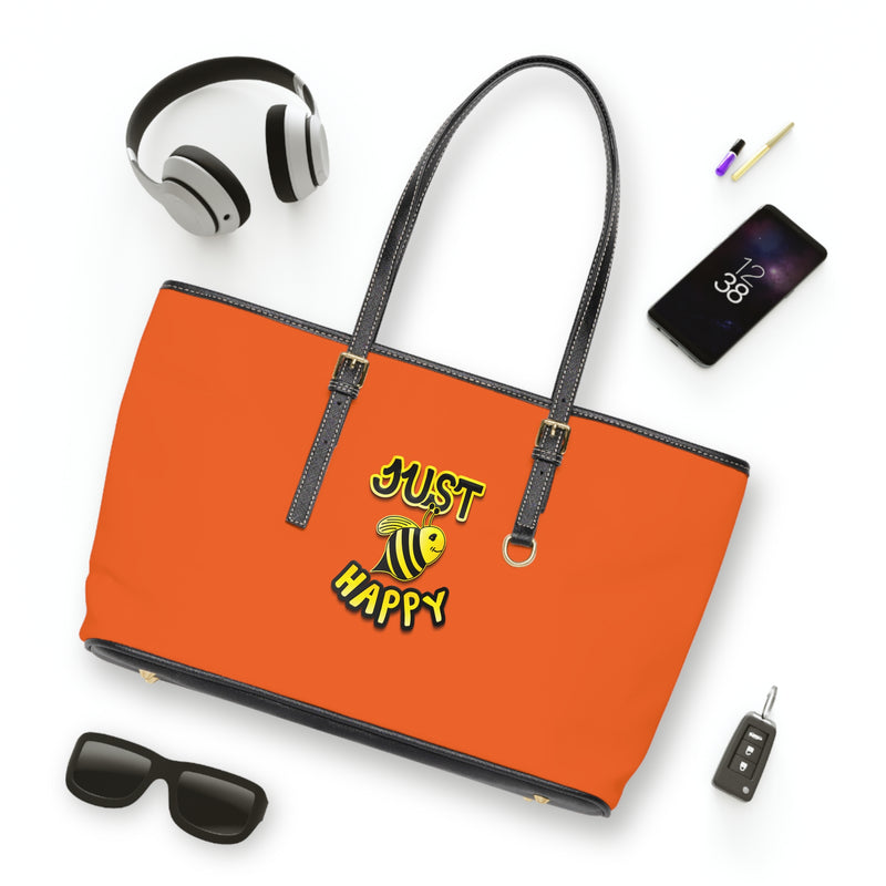PU Leather Shoulder Bag - JBH Original (Orange)