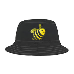 Bucket Hat (AOP) - JBH Bee (Black)