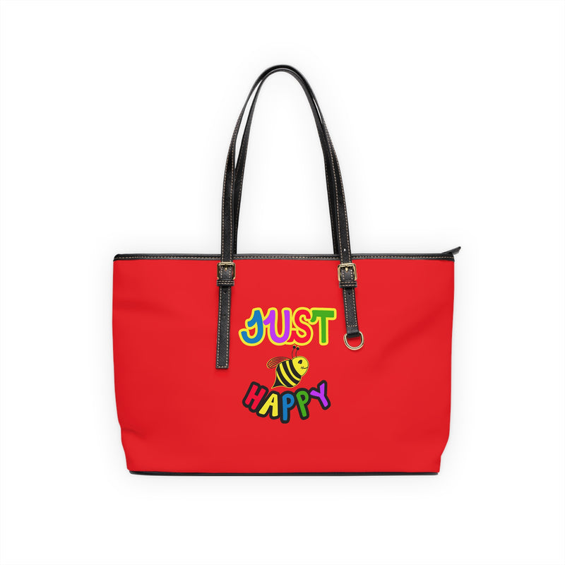 PU Leather Shoulder Bag - JBH Multi-Color Original (Red)