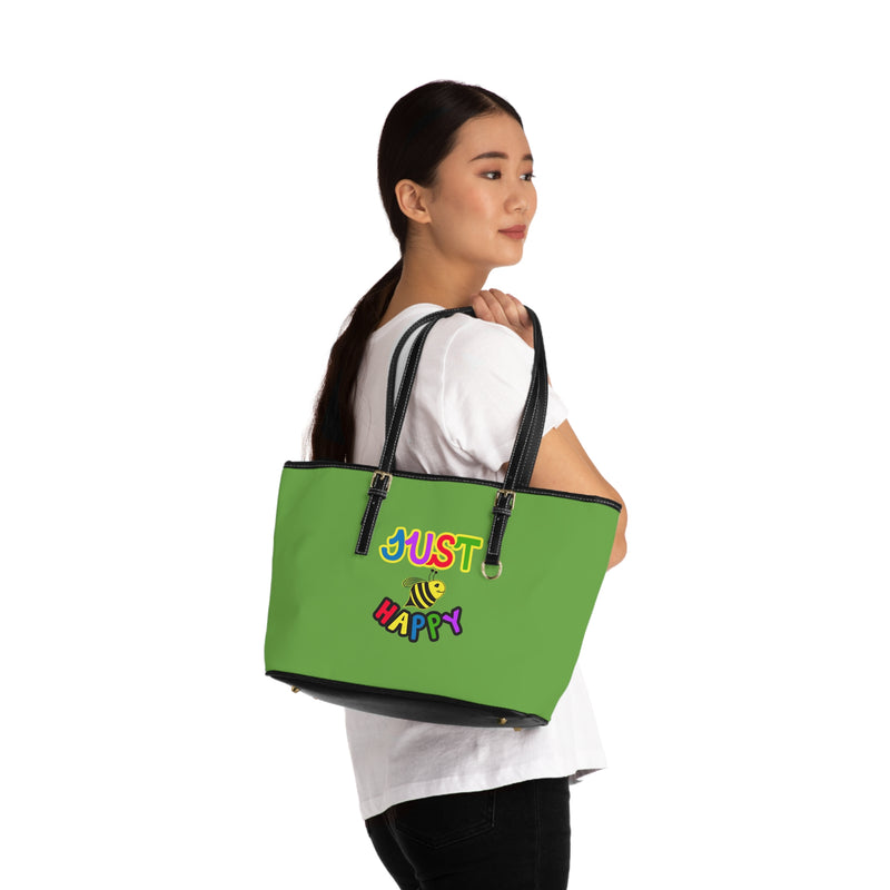 PU Leather Shoulder Bag - JBH Multi-Color Original (Green)