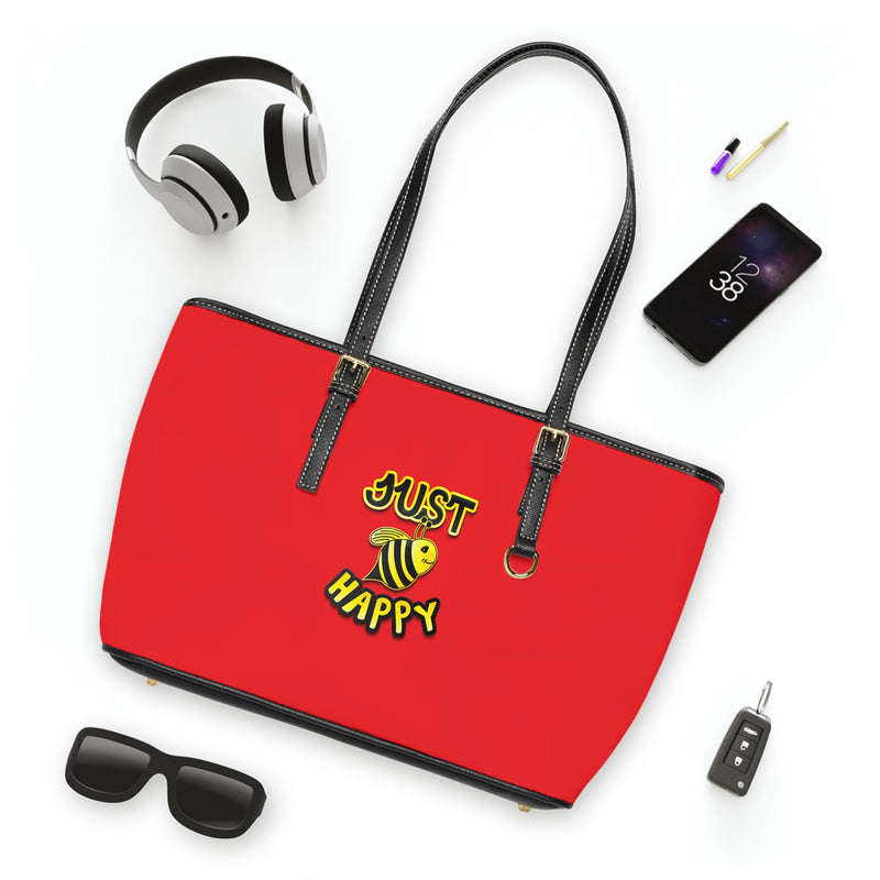 PU Leather Shoulder Bag - JBH Original (Red)