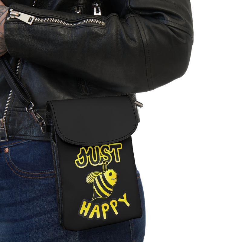 Small Cell Phone Wallet - JBH Original (Black)