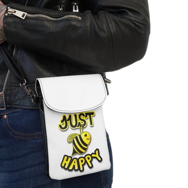 Small Cell Phone Wallet - JBH Original (White)
