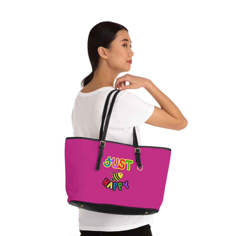PU Leather Shoulder Bag - JBH Multi-Color Original (Pink)