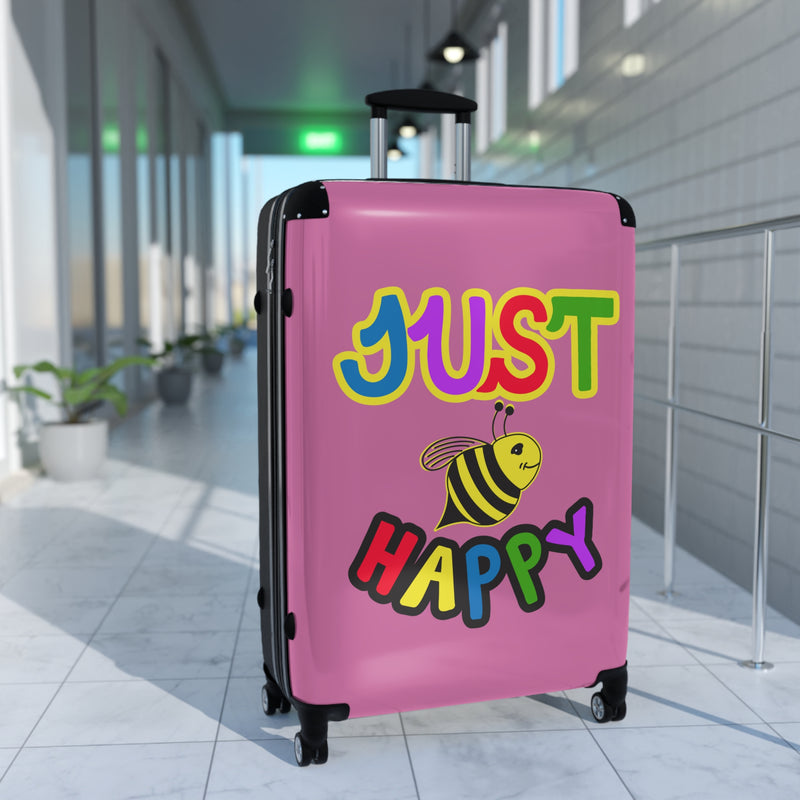 Suitcase - JBH Multi-Color Original (Light Pink)