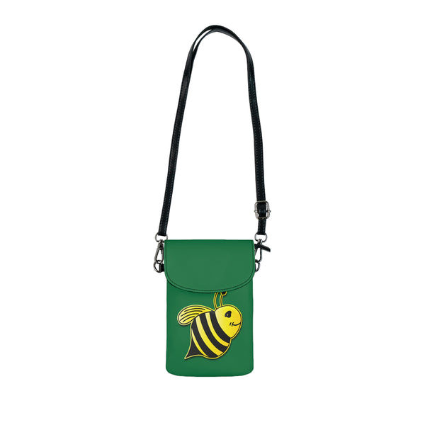Small Cell Phone Wallet - JBH Bee (Dark Green)