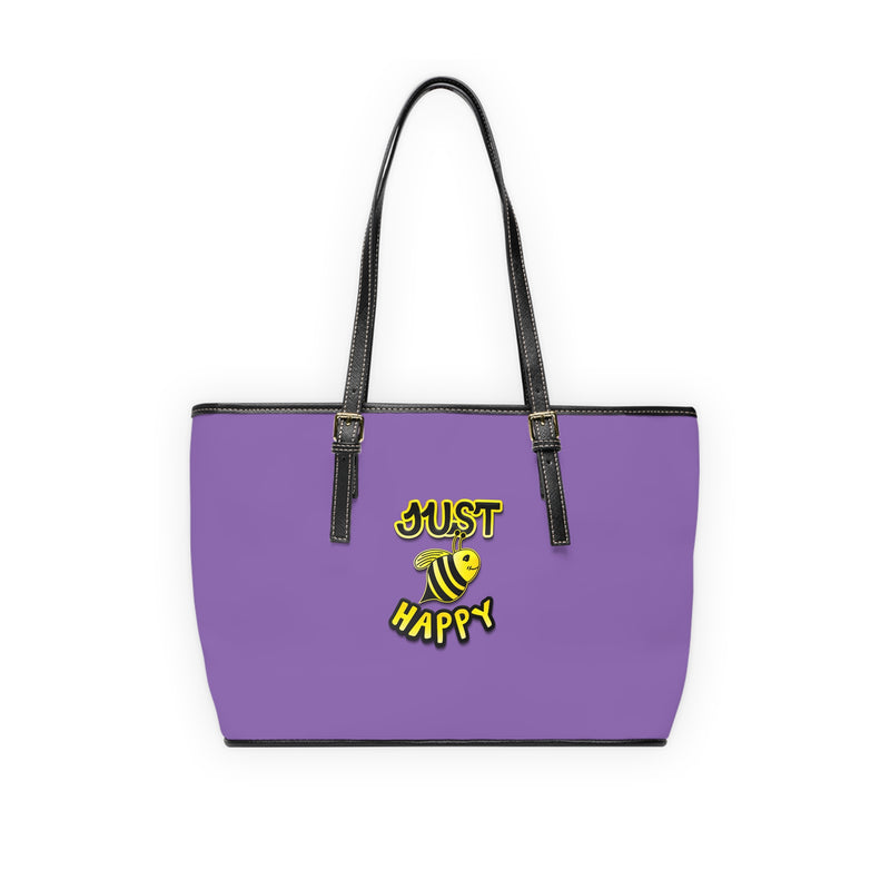 PU Leather Shoulder Bag - JBH Original (Light Purple)