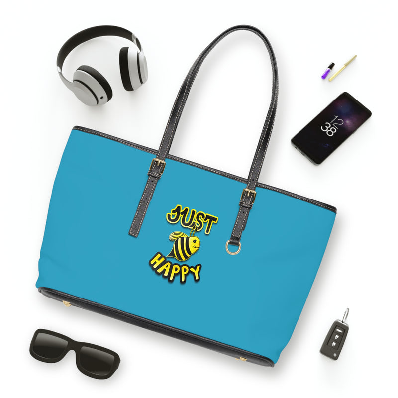PU Leather Shoulder Bag - JBH Original (Turquoise)