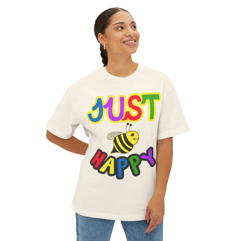 Unisex Oversized Boxy Tee - JBH Multi-Color Original