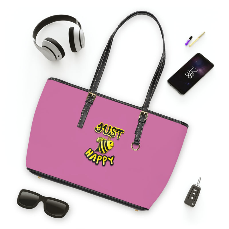 PU Leather Shoulder Bag - JBH Original (Light Pink)