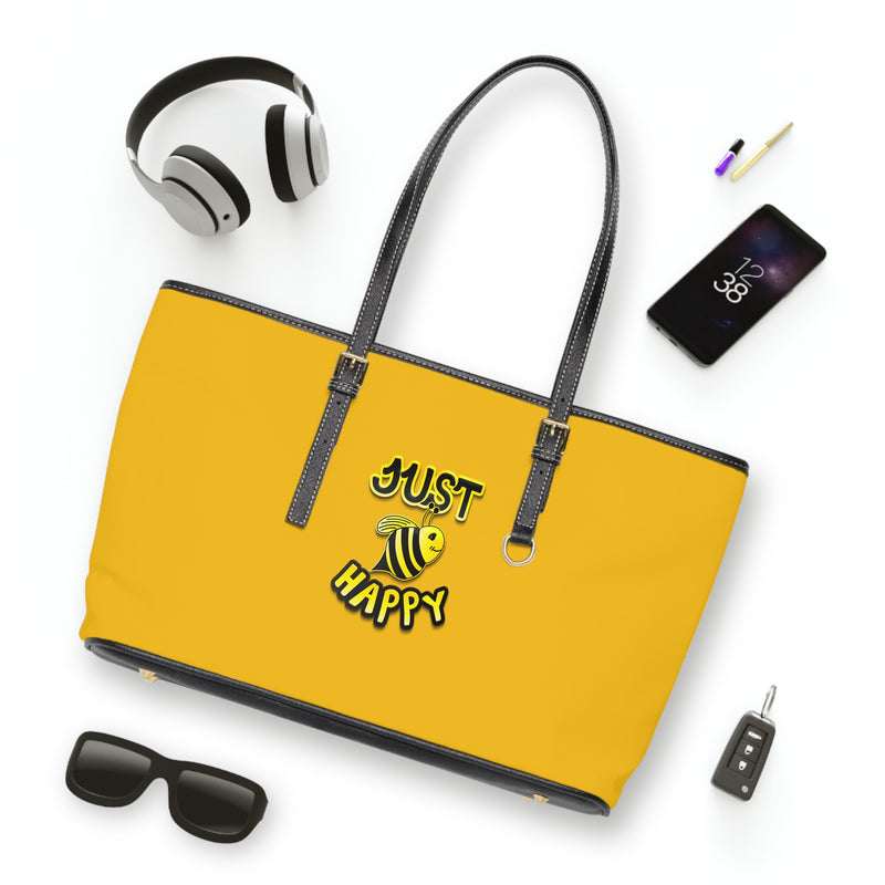 PU Leather Shoulder Bag - JBH Original (Yellow)
