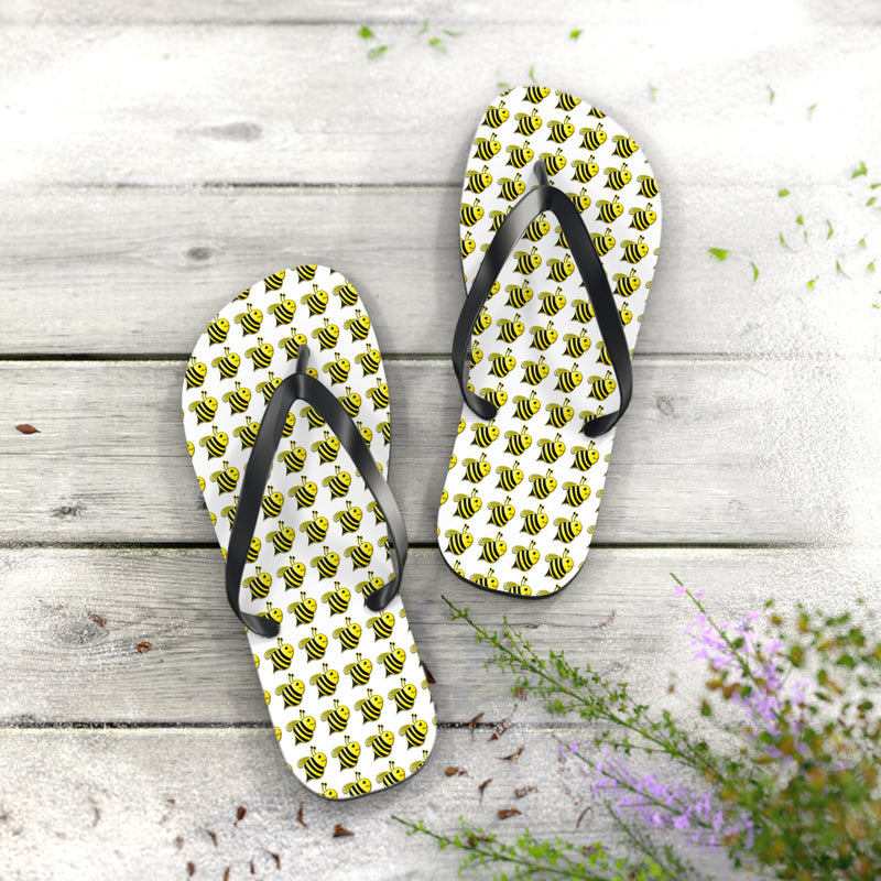 Flip Flops - JBH Bee (White)